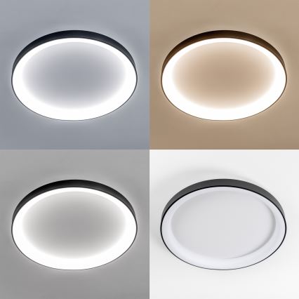 Brilagi - LED ściemnialna oprawa sufitowa FALCON II LED/108W/230V 3000-6500K śr. 80 cm czarna + pilot zdalnego sterowania