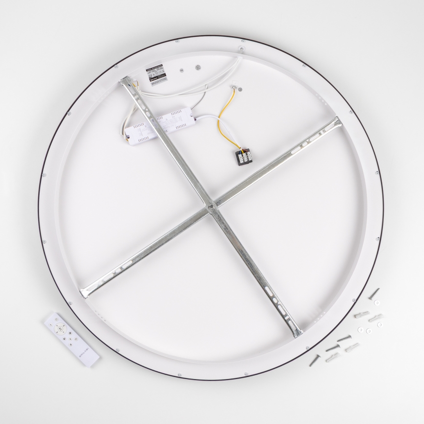 Brilagi - LED ściemnialna oprawa sufitowa FALCON II LED/108W/230V 3000-6500K śr. 80 cm czarna + pilot zdalnego sterowania