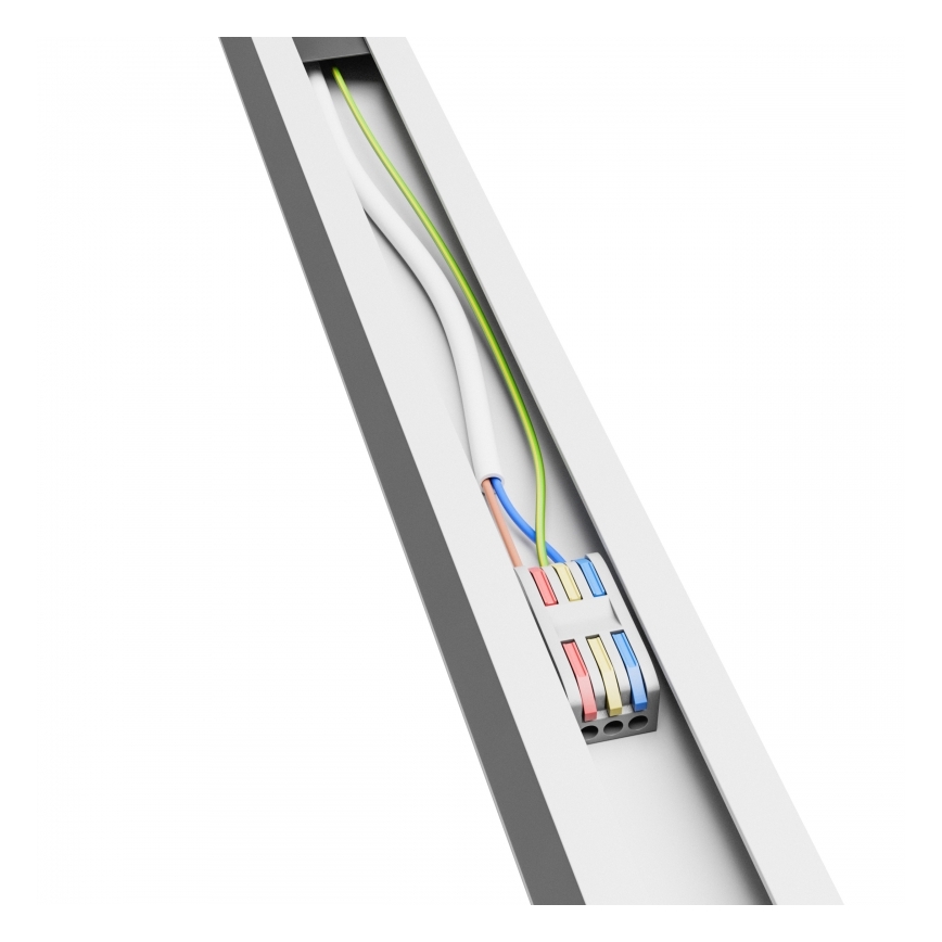 Brilagi - Oprawa przysufitowa FULLDAY LED/20/30/40W/230V 2700/4000/6000K 120 cm UGR19 biała