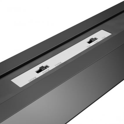 Brilagi - Lampa przysufitowa LED FULLDAY LED/10/15/20W/230V 2700/4000/6000K 60 cm czarna