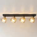 Brilagi - Oprawa punktowa AURA LUX 4xGX53/30W/230V czarna/złota