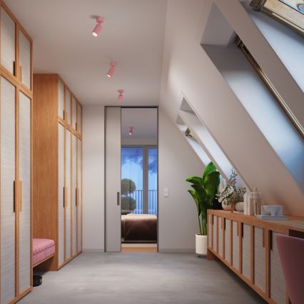 Brilagi - Oprawa punktowa CRESTO 1xGU10/10W/230V różowa