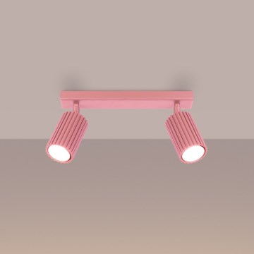 Brilagi - Oprawa punktowa CRESTO 2xGU10/10W/230V różowa
