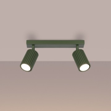 Brilagi - Oprawa punktowa CRESTO 2xGU10/10W/230V zielona