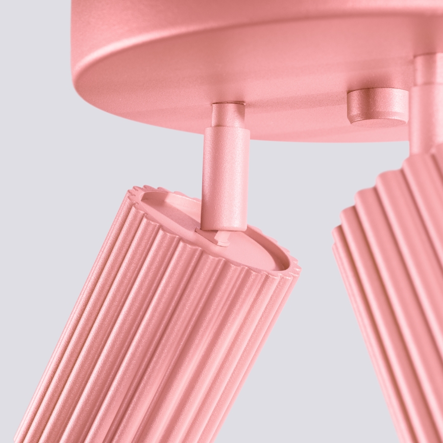 Brilagi - Oprawa punktowa CRESTO 3xGU10/10W/230V różowa