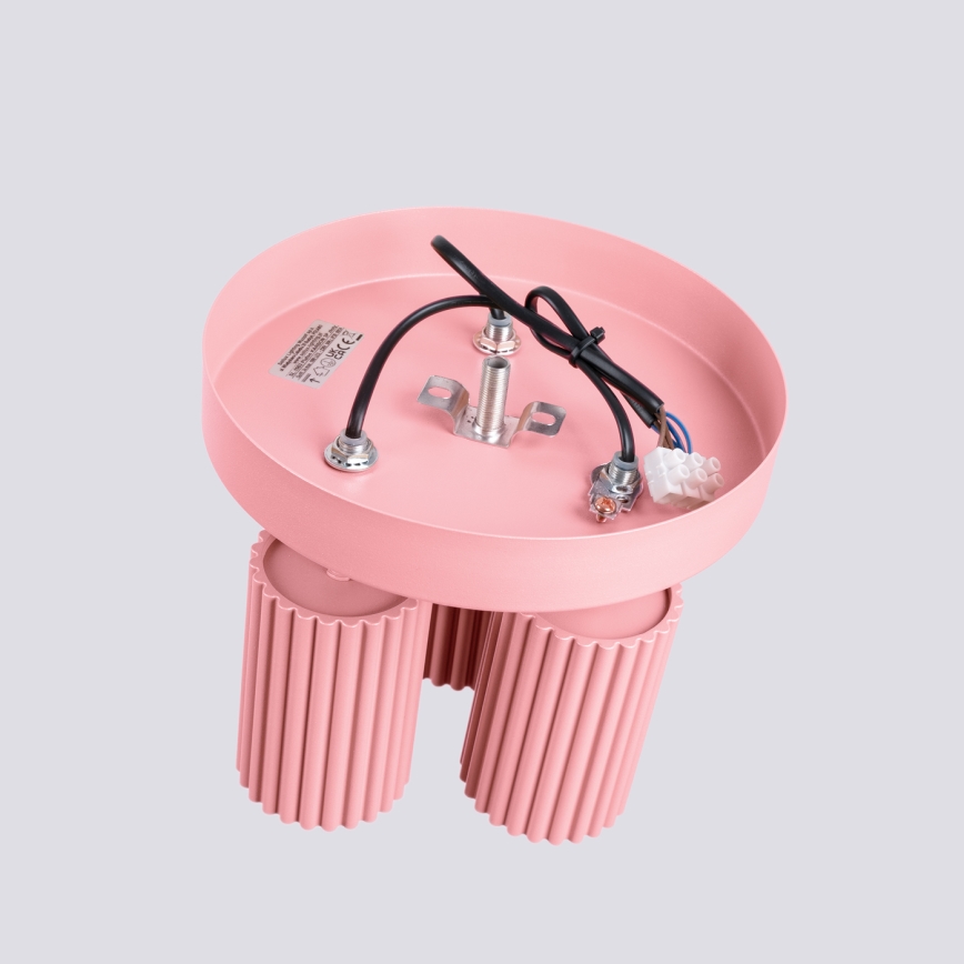 Brilagi - Oprawa punktowa CRESTO 3xGU10/10W/230V różowa