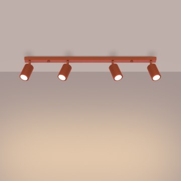 Brilagi - Oprawa punktowa CRESTO 4xGU10/10W/230V czerwona