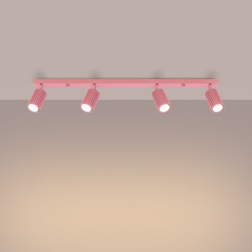 Brilagi - Oprawa punktowa CRESTO 4xGU10/10W/230V różowa