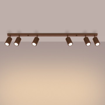 Brilagi - Oprawa punktowa CRESTO 6xGU10/10W/230V brązowa