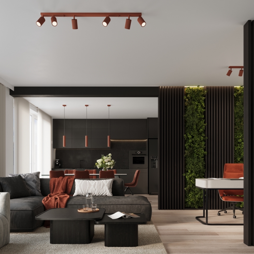 Brilagi - Oprawa punktowa CRESTO 6xGU10/10W/230V czerwona