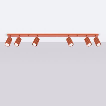 Brilagi - Oprawa punktowa CRESTO 6xGU10/10W/230V czerwona