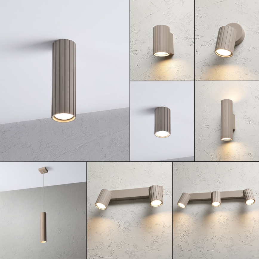 Brilagi - Oprawa punktowa CRISPINA 1xGU10/10W/230V 20 cm beżowa