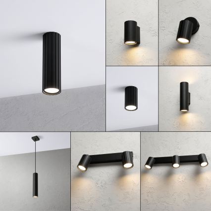 Brilagi - Oprawa punktowa CRISPINA 1xGU10/10W/230V 20 cm czarna