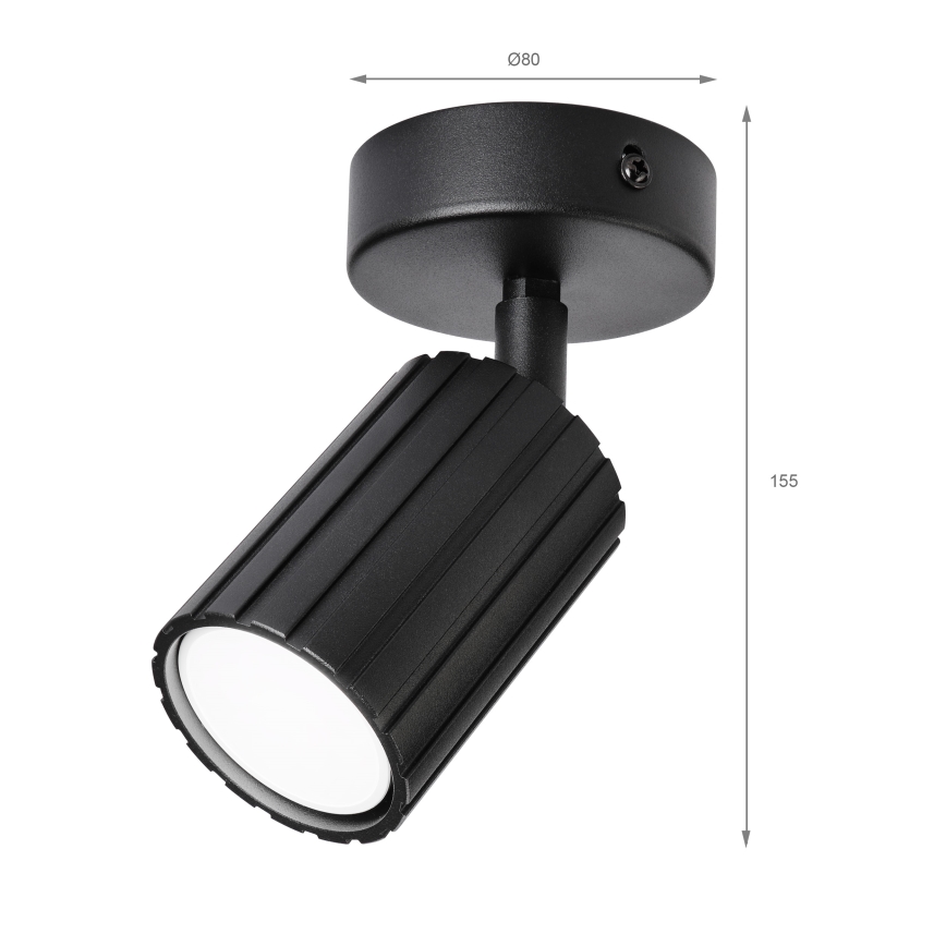 Brilagi - Oprawa punktowa CRISPINA 1xGU10/10W/230V czarna