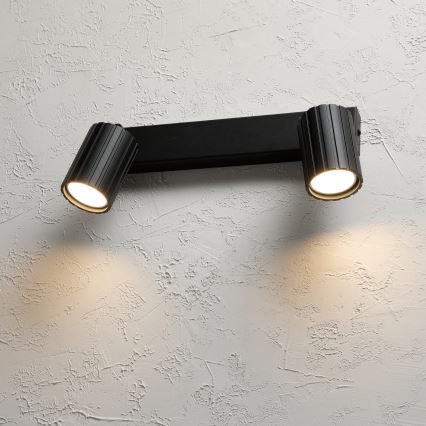 Brilagi - Oprawa punktowa CRISPINA 2xGU10/10W/230V czarna