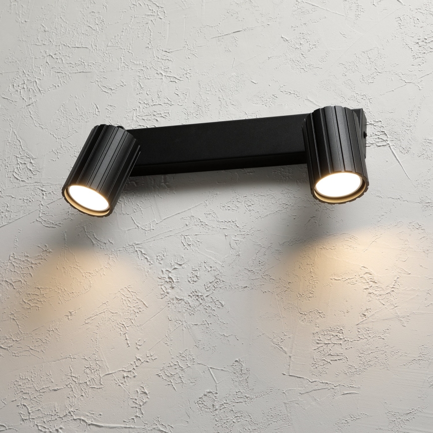 Brilagi - Oprawa punktowa CRISPINA 2xGU10/10W/230V czarna