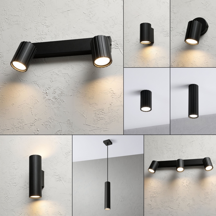 Brilagi - Oprawa punktowa CRISPINA 2xGU10/10W/230V czarna