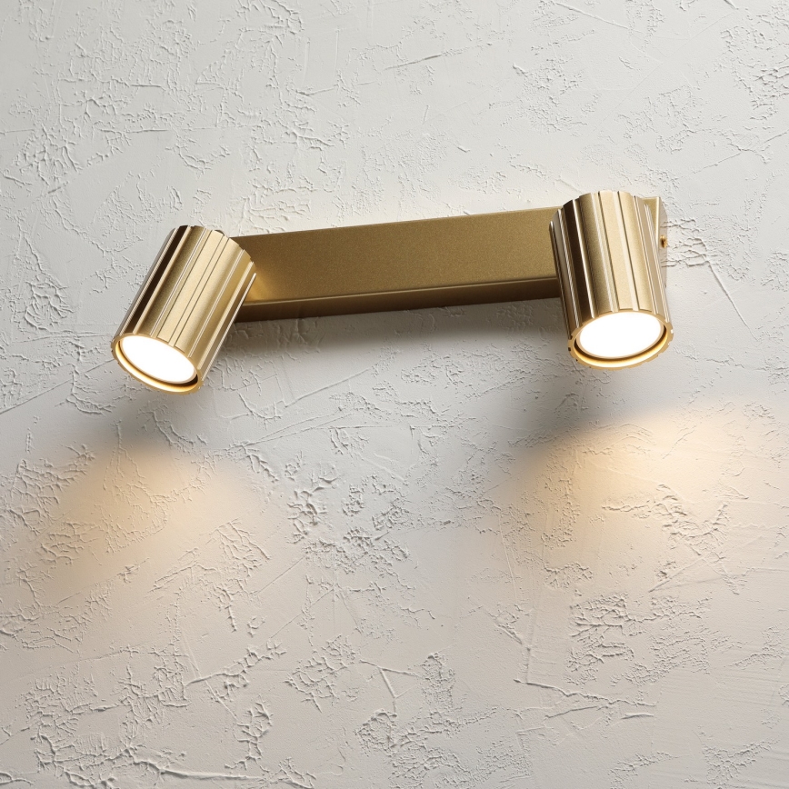 Brilagi - Oprawa punktowa CRISPINA 2xGU10/10W/230V złota