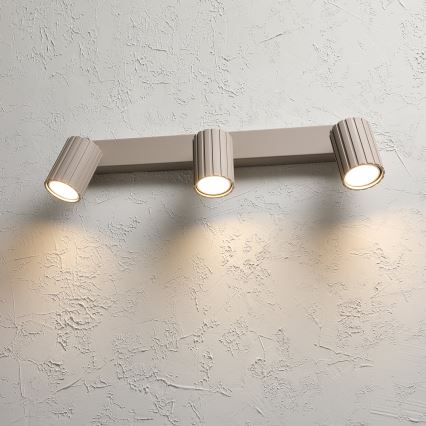 Brilagi - Oprawa punktowa CRISPINA 3xGU10/10W/230V beżowa