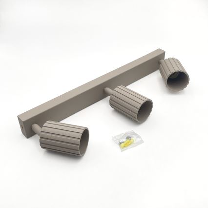 Brilagi - Oprawa punktowa CRISPINA 3xGU10/10W/230V beżowa