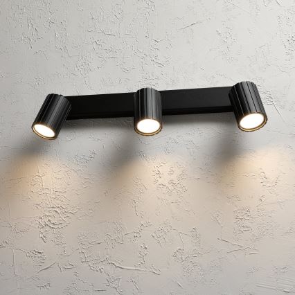 Brilagi - Oprawa punktowa CRISPINA 3xGU10/10W/230V czarna