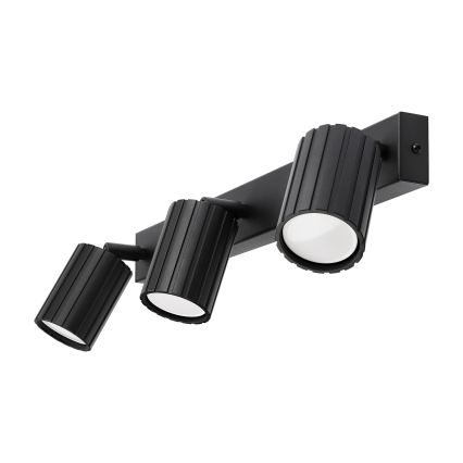 Brilagi - Oprawa punktowa CRISPINA 3xGU10/10W/230V czarna