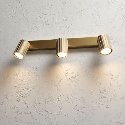 Brilagi - Oprawa punktowa CRISPINA 3xGU10/10W/230V złota