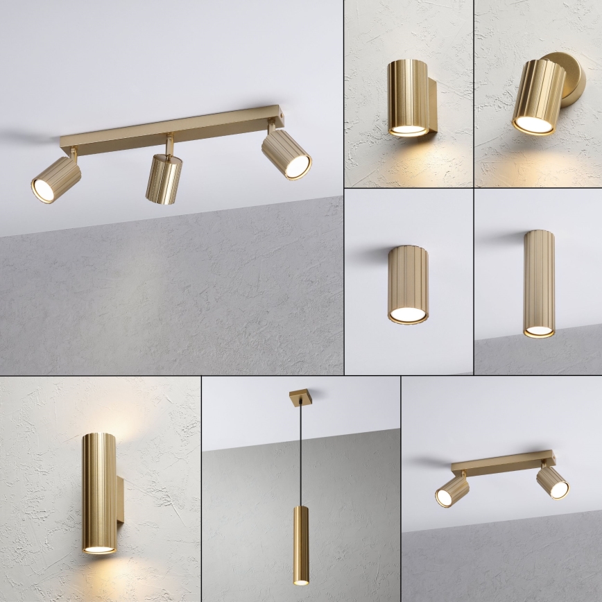 Brilagi - Oprawa punktowa CRISPINA 3xGU10/10W/230V złota