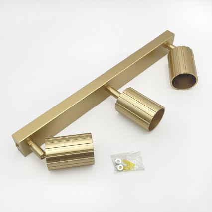 Brilagi - Oprawa punktowa CRISPINA 3xGU10/10W/230V złota