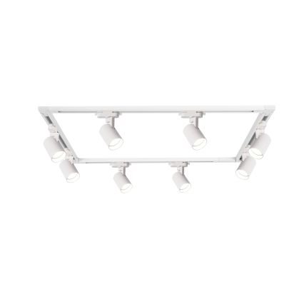 Brilagi - Oprawa punktowa do systemu szynowego HUSKY 8xGU10/10W/230V biała