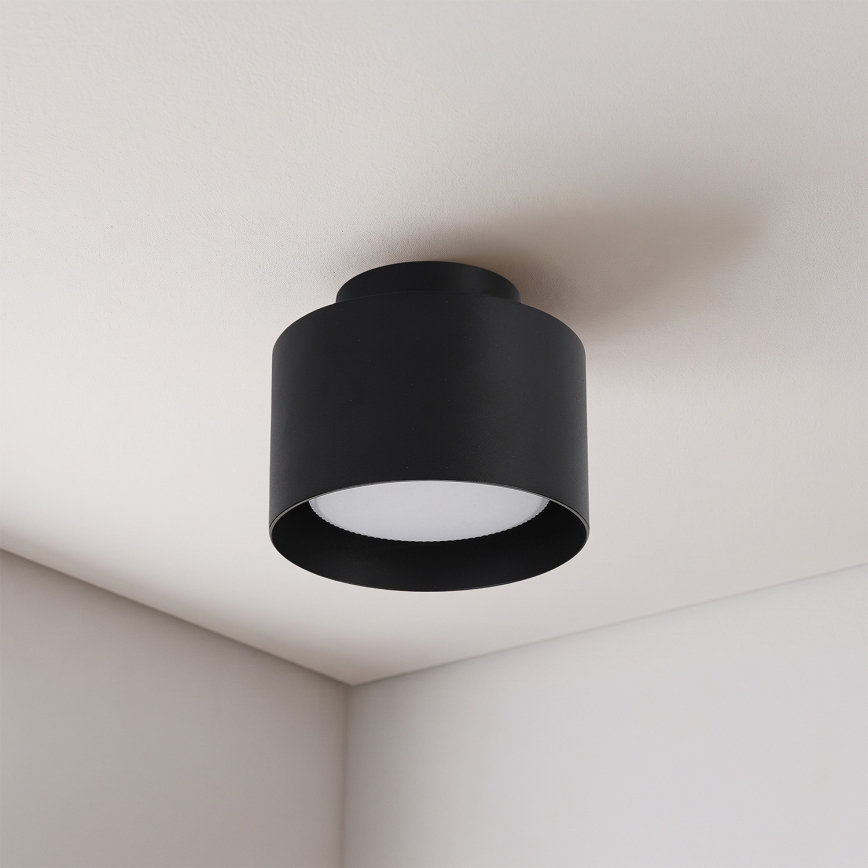 BRILAGI - Oprawa punktowa LED BACKLIT 1xGX53/15W/230V + LED/3W Ø 10 cm czarna