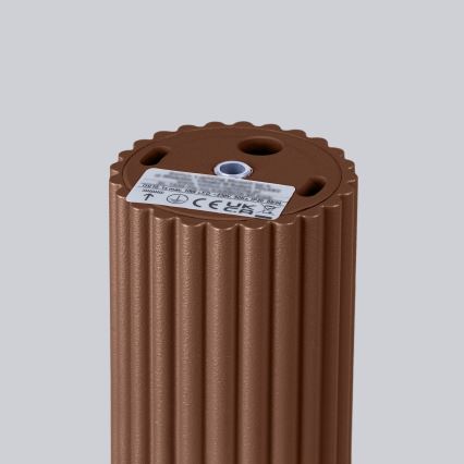 Brilagi - Oprawa punktowa LED CRESTO 1xGU10/10W/230V 10 cm brązowa