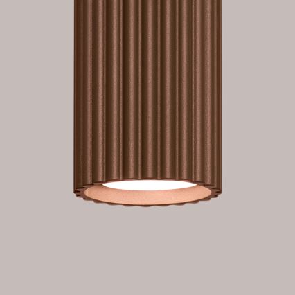 Brilagi - Oprawa punktowa LED CRESTO 1xGU10/10W/230V 10 cm brązowa