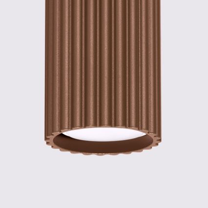 Brilagi - Oprawa punktowa LED CRESTO 1xGU10/10W/230V 10 cm brązowa