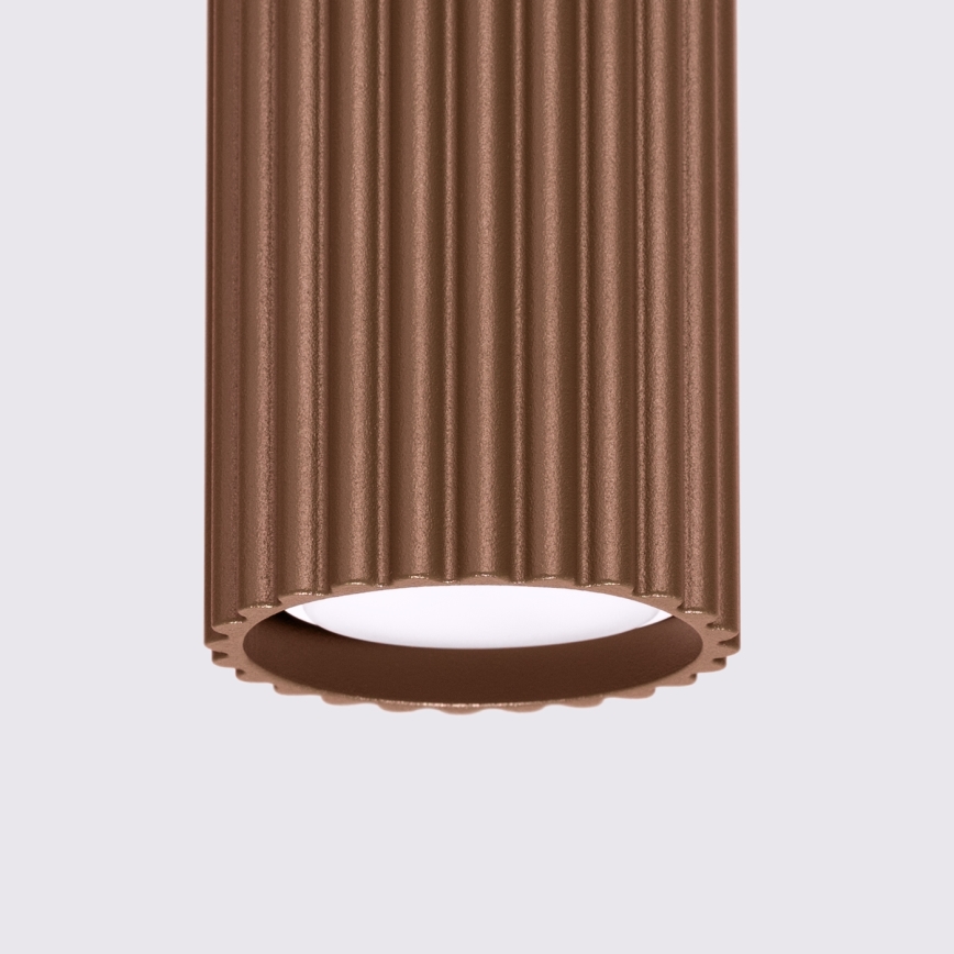 Brilagi - Oprawa punktowa LED CRESTO 1xGU10/10W/230V 10 cm brązowa