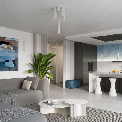 Brilagi - Oprawa punktowa LED CRESTO 1xGU10/10W/230V 20 cm biała