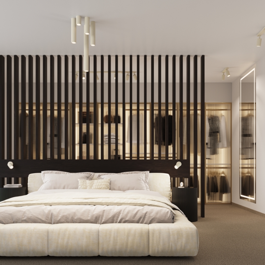 Brilagi - Oprawa punktowa LED CRESTO 1xGU10/10W/230V 20 cm kremowa