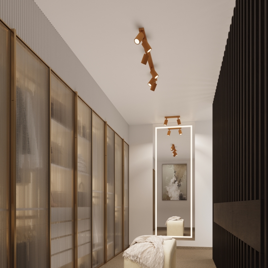 Brilagi - Oprawa punktowa LED CRESTO 1xGU10/10W/230V 20 cm złota