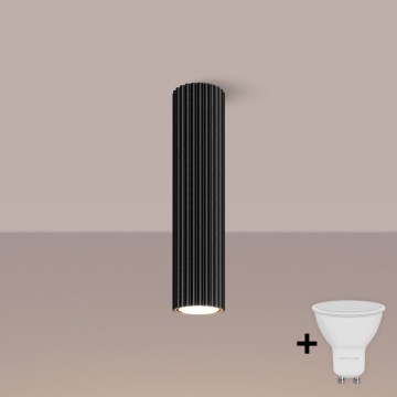 Brilagi - Oprawa punktowa LED CRESTO 1xGU10/10W/230V 30 cm czarna