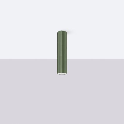 Brilagi - Oprawa punktowa LED CRESTO 1xGU10/10W/230V 30 cm zielona