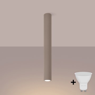 Brilagi - Oprawa punktowa LED CRESTO 1xGU10/10W/230V 60 cm taupe