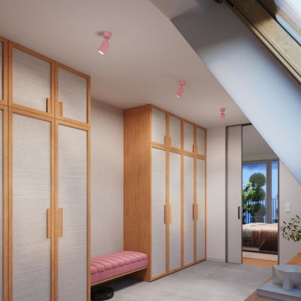 Brilagi - Oprawa punktowa LED CRESTO 1xGU10/10W/230V różowa