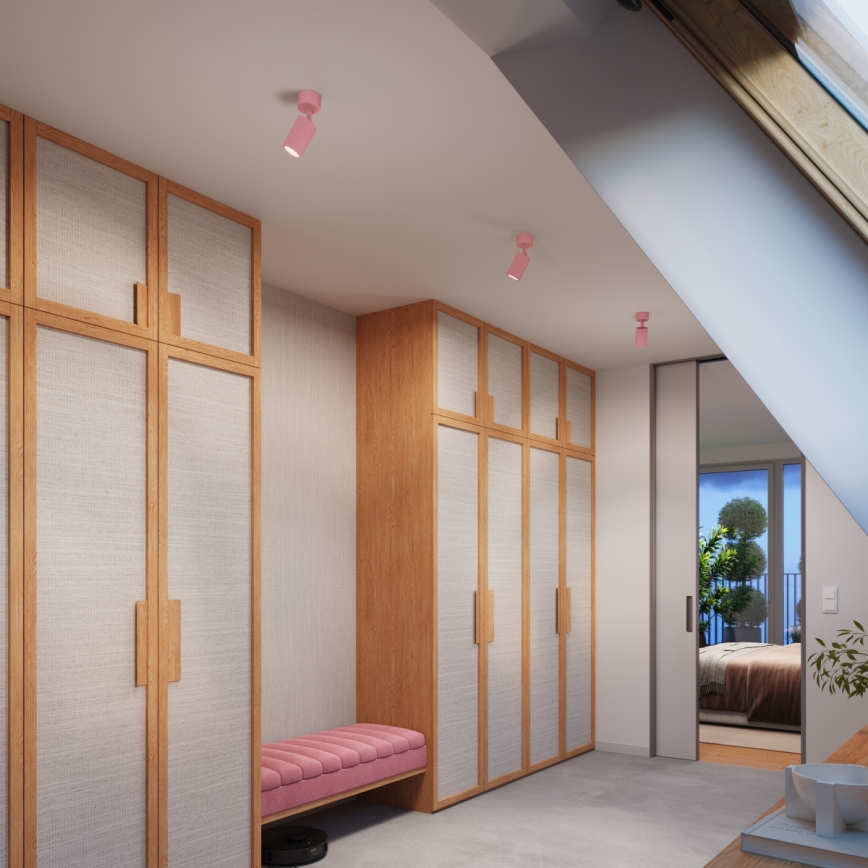 Brilagi - Oprawa punktowa LED CRESTO 1xGU10/10W/230V różowa