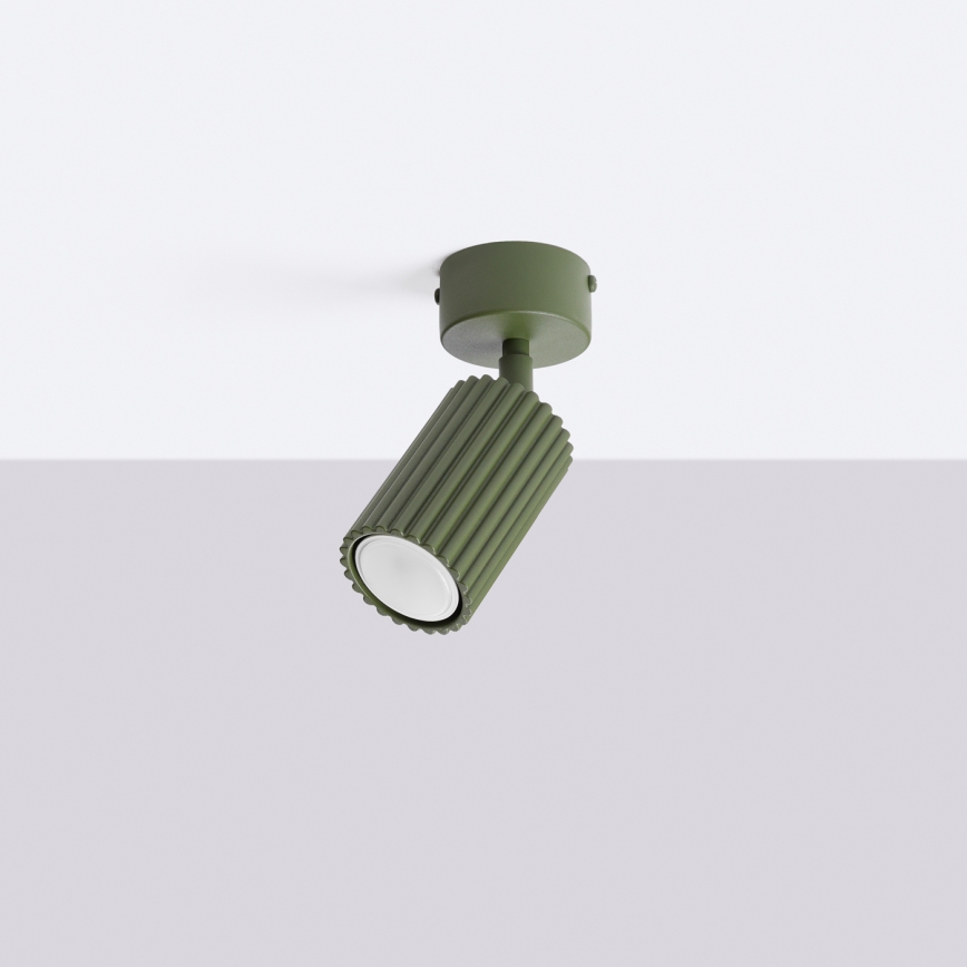 Brilagi - Oprawa punktowa LED CRESTO 1xGU10/10W/230V zielona