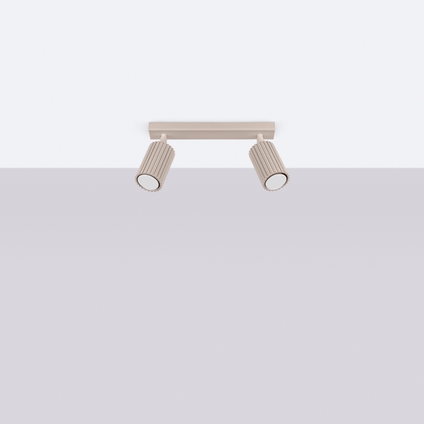 Brilagi - Oprawa punktowa LED CRESTO 2x GU10/10W/230V taupe