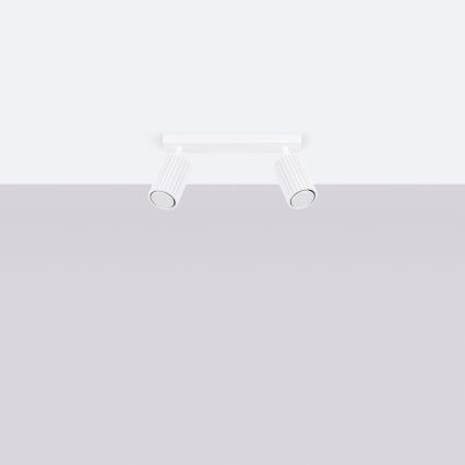 Brilagi - Oprawa punktowa LED CRESTO 2xGU10/10W/230V biała