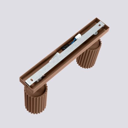 Brilagi - Oprawa punktowa LED CRESTO 2xGU10/10W/230V brązowa