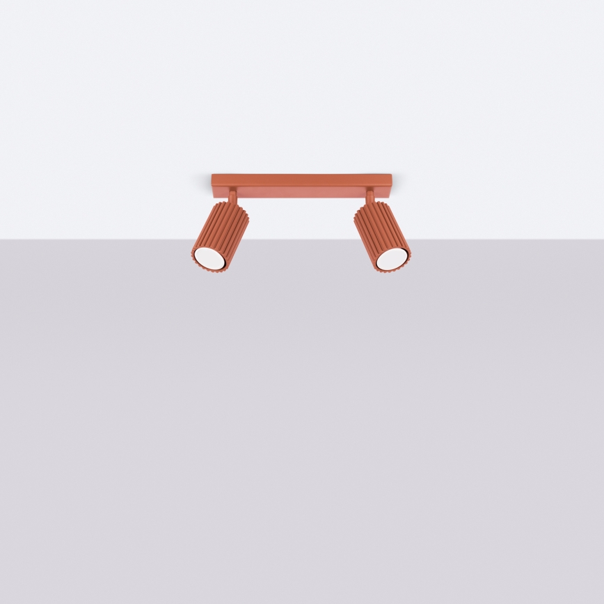 Brilagi - Oprawa punktowa LED CRESTO 2xGU10/10W/230V czerwona