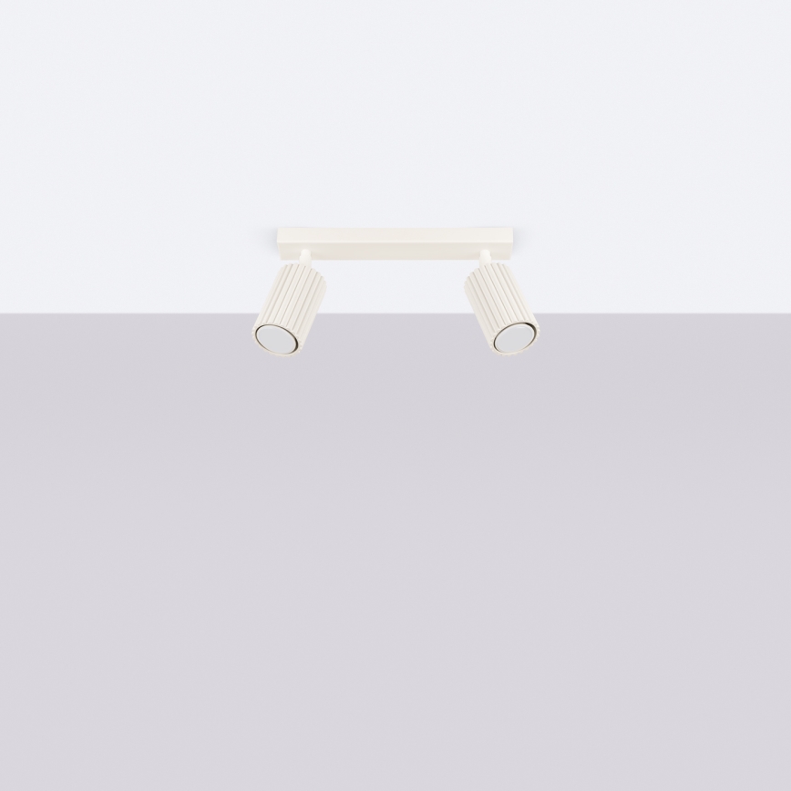 Brilagi - Oprawa punktowa LED CRESTO 2xGU10/10W/230V kremowa