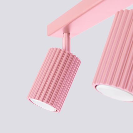 Brilagi - Oprawa punktowa LED CRESTO 2xGU10/10W/230V różowa